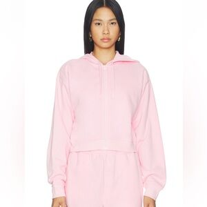 NWT Beyond Yoga LuxeFleece Zip Up Hoodie. Medium.